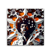 Blues Night Wrapped Canvas